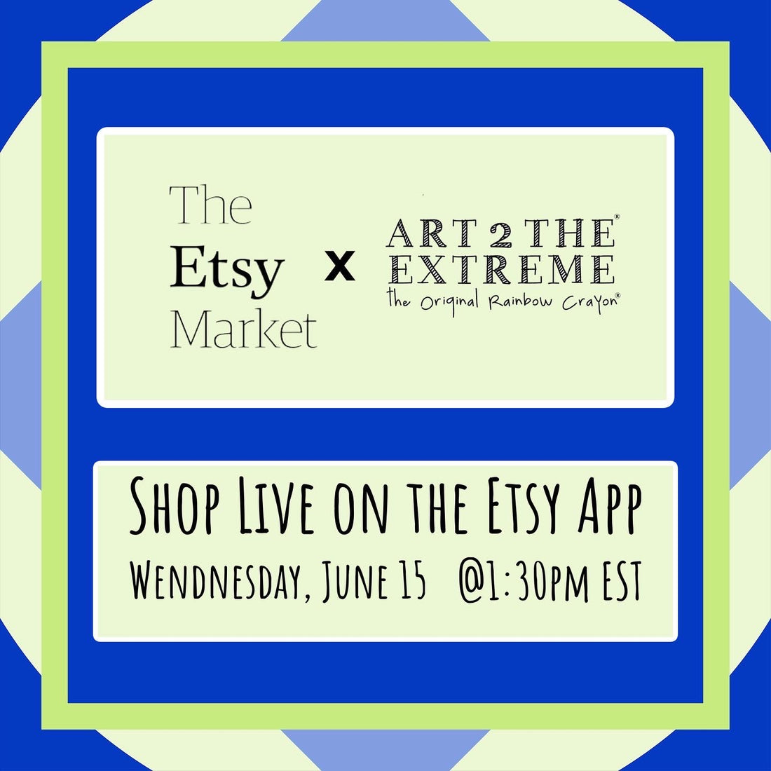 The Etsy Market LIVE shopping experience on the Etsy app with Nicole Lewis
