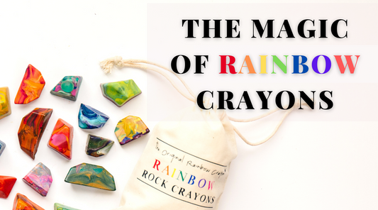 Learn how to use rainbow crayons in your art projects and make magical arts and crafts with your kids.