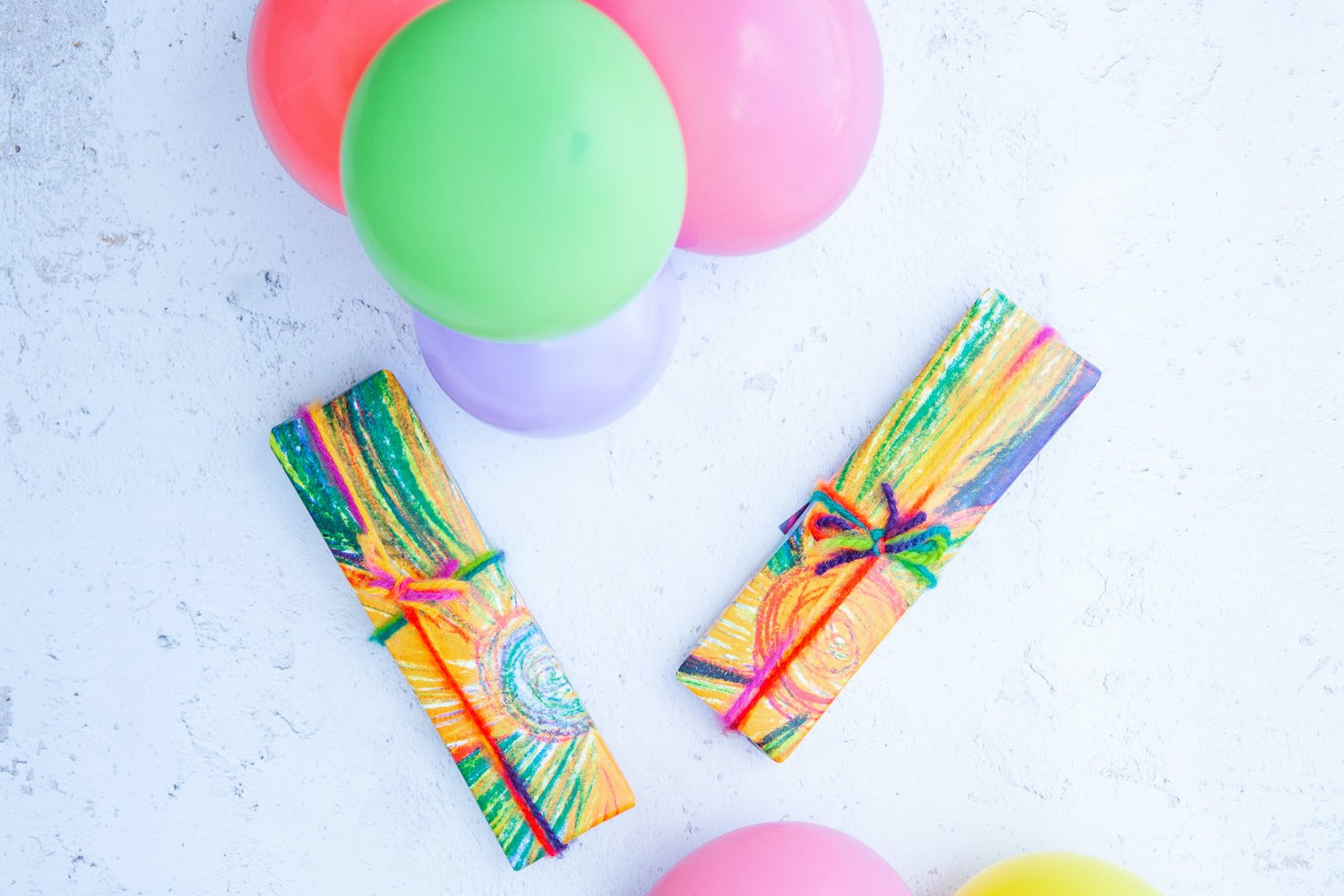 Birthday Crayons for kids - Kids Birthday Gift Crayons by Art 2 the Extreme® Home of the Original Rainbow Crayon® -Birthday crayon gift for kids