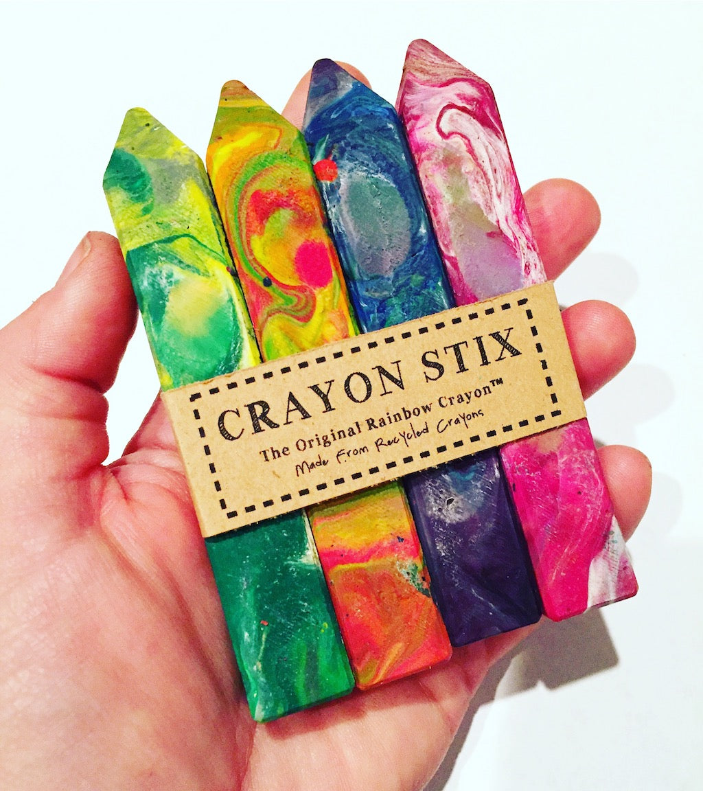Crayon Stix -Original Rainbow Crayons Crayon Stix™ from Art 2 the Extreme® Crayon Gift for Kids - Arts and Craft Supplies