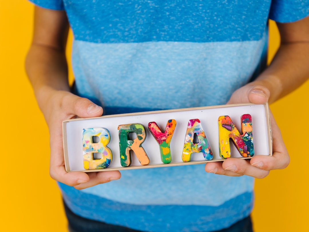 Personalized Crayons for Kids